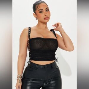 Fashion nova mesh top
